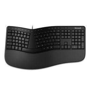 Combo Teclado + Mouse Microsoft Ergonomic Usb Black