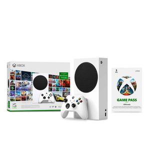 Consola Microsoft Xbox Serie S - Starter Pack + Game Pass Ultimate 3 Meses