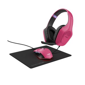 Combo Trust - Mouse + Pad + Auriculares Gamer Gtx 790