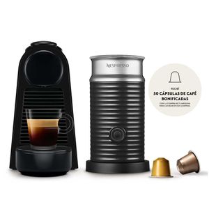 Nespresso Essenza Mini Black Piramidal + Aeroccino