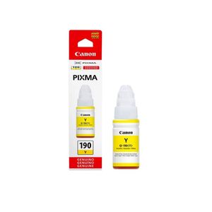 Botella De Tinta Canon Gi 190 Amarilla