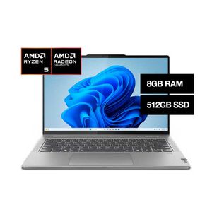 Notebook Lenovo Yoga Slim 7 2 En 1 14" Amd Ryzen 5 8640Hs 8Gb 512Ssd W11