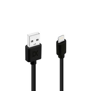 Cable Dekkin Usb A Lightning Pvc Negro