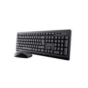 Teclado Y Mouse Trust Primo Wireless Es Usb Black