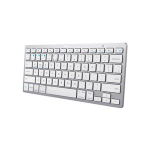 Teclado Trust Inalambrico Bluetooth Es Silver