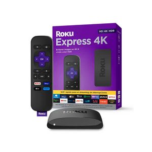 Roku Express 4K | Dispositivo De Streaming Hd, 4K Y Hdr Que Incluye Control Remoto Sencillo