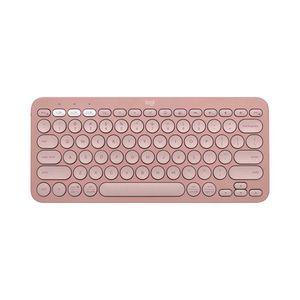 Teclado Logitech Pebble Keys 2 K380s Bt Multi-Device Rosa