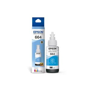 Botella De Tinta Epson 664 Cyan