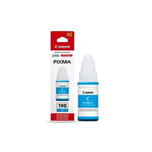 Botella De Tinta Canon Gi 190 Cyan