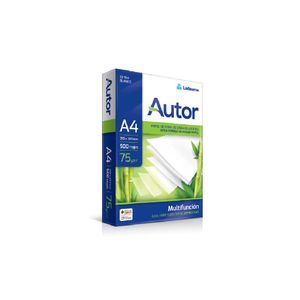 Resma Autor A4 75Grs X Un.
