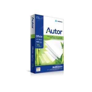 Resma Autor Oficio 75Grs X Un