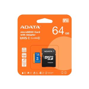 Memoria Adata Microsd 64Gb A1 Dh Class 10