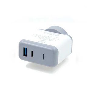 Cargador De Pared 1 Usb-C + 1 Usb-A Tagwood Ichar35g