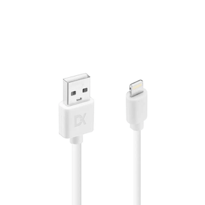Cable Dekkin Usb A Lightning 1M Pvc Blanco