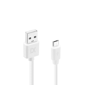 Cable Dekkin Usb A Micro 1M Pvc Blanco