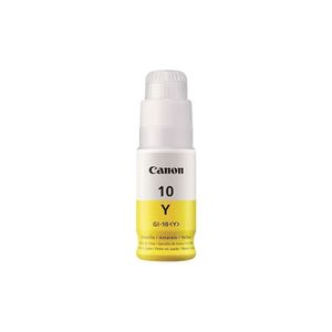 Botella De Tinta Canon Gi-10-Y Amarilla P/ G5010