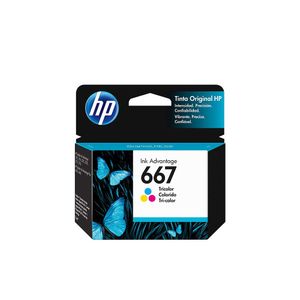 Cartucho Hp 667 Tricolor