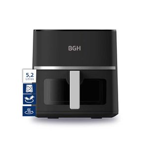 Air Fryer Bgh Digital 5,2L. Negro