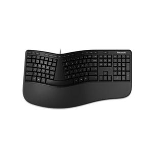 Teclado Microsoft Ergonomico Con Cable