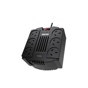 Estabilizador Forza Fvr-1202 A 1200Va/600W 6 Iram Rj45-220V
