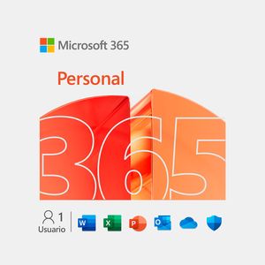 Microsoft 365 Personal 12 Meses 1 Usuario