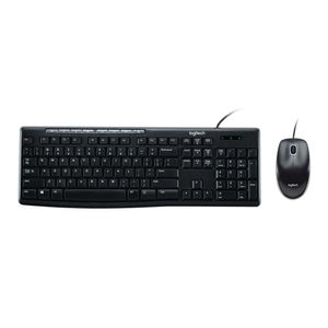 Combo Logitech Teclado Y Mouse Mk200-Negro