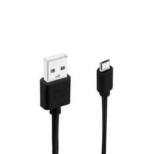 Cable Dekkin Usb A Micro Usb 1M Trenzado Negro