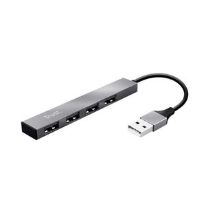 Hub Trust Halyx Aluminium 4-Port Usb Mini