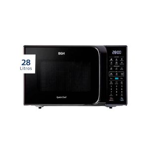 Microondas Bgh Digital Negro 28L Con Grill