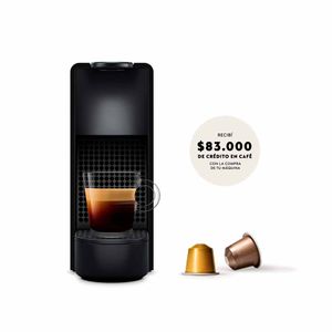 Nespresso Essenza Mini Black Rectangular