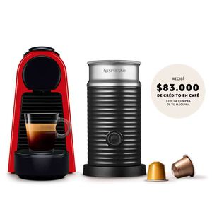 Nespresso Essenza Mini Red Piramidal + Aeroccino