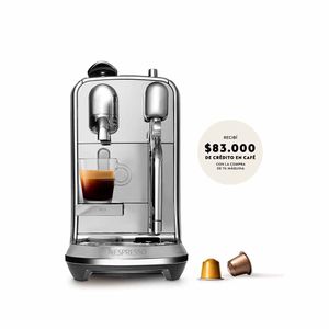 Cafetera Nespresso Creatista Plus Ar Metallic