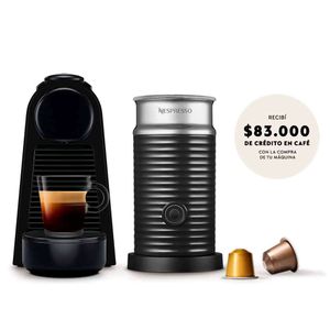 Nespresso Essenza Mini Black Piramidal + Aeroccino
