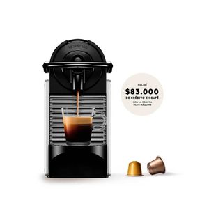Cafetera Nespresso Pixie Silver